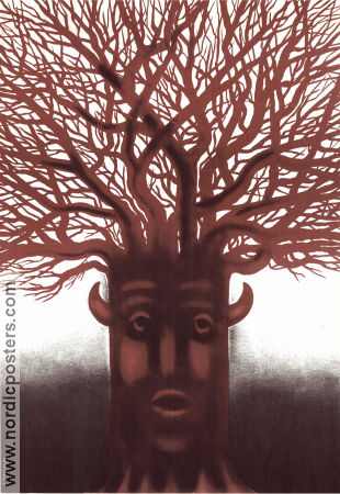 Arbre totem 1975 poster Poster artwork: B Jankowska Find more: Teater Artistic posters Country: Poland