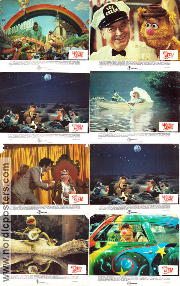 The Muppet Movie 1979 lobby card set Jim Henson Frank Oz The Muppets Mupparna James Frawley From TV