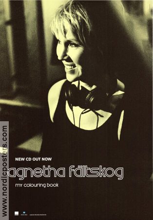 My Coloring Book CD 2004 poster Agnetha Fältskog Find more: ABBA