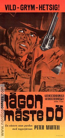 Due croci a Danger Pass 1968 movie poster Peter Martell