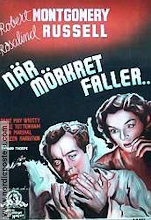 Night Must Fall 1937 movie poster Robert Montgomery Rosalind Russell May Whitty Richard Thorpe