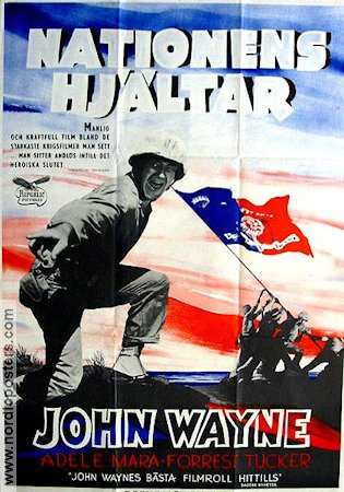 Sands of Iwo Jima 1949 movie poster John Wayne War