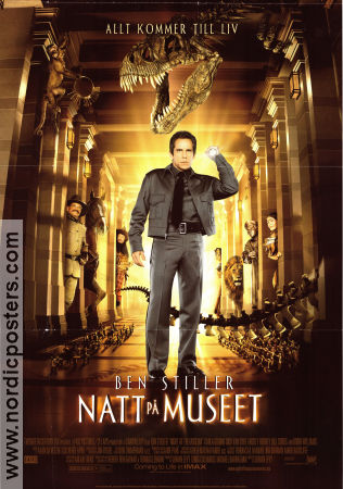 Night at the Museum 2006 poster Ben Stiller Shawn Levy