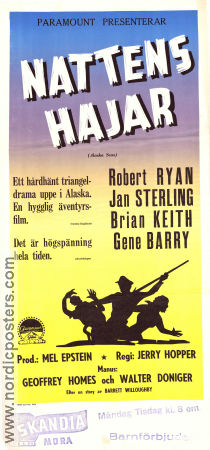 Alaska Seas 1954 movie poster Robert Ryan Jan Sterling Brian Keith Jerry Hopper