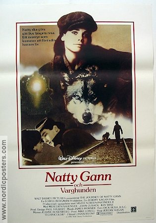 The Journey of Natty Gann 1985 movie poster John Cusack Dogs