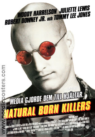 Natural Born Killers 1994 poster Woody Harrelson Oliver Stone