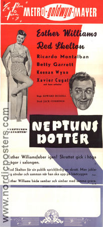Neptune´s Daughter 1949 movie poster Esther Williams Red Skelton Edward Buzzell Musicals