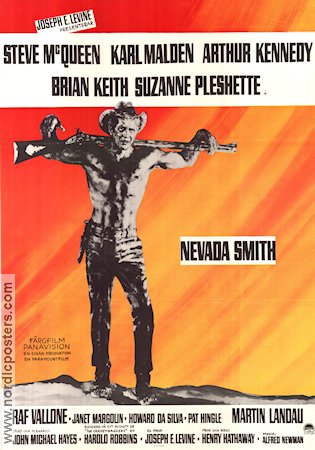 Nevada Smith 1966 poster Steve McQueen Henry Hathaway
