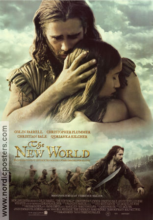 The New World 2005 poster Colin Farrell Terrence Malick