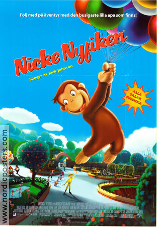 Curious George 2006 movie poster Will Ferrell Matthew O´Callaghan Animation