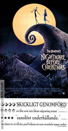 The Nightmare Before Christmas 1993 poster Henry Selick