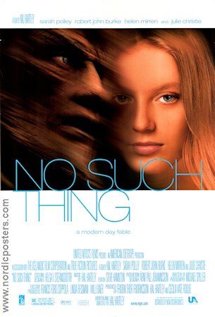 No Such Thing 2001 movie poster Sarah Polley Hal Hartley Iceland