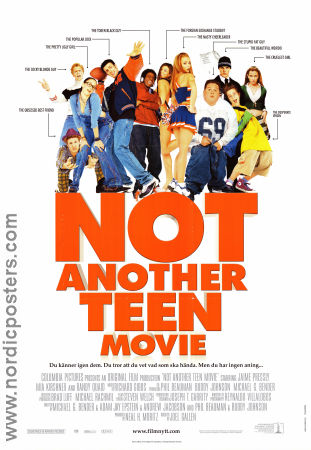 Not Another Teen Movie 2001 movie poster Chyler Leigh Jaime Pressly Chris Evans Joel Gallen