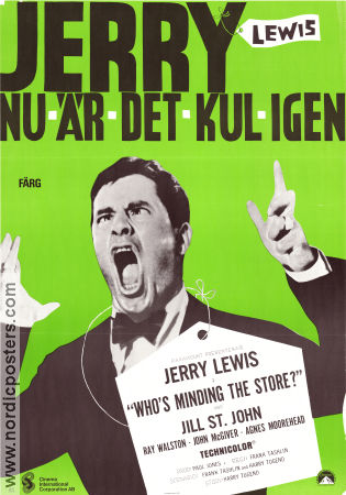 Who´s Minding the Store 1963 poster Jerry Lewis Frank Tashlin