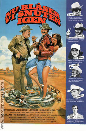 Smokey and the Bandit 2 1980 poster Burt Reynolds