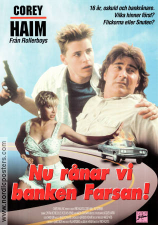 Fast Getaway 1991 movie poster Corey Haim Cynthia Rothrock Leo Rossi Spiro Razatos Police and thieves