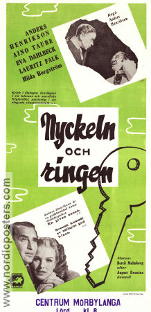 Nyckeln och ringen 1947 poster Aino Taube Anders Henrikson