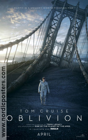 Oblivion 2013 poster Tom Cruise Joseph Kosinski
