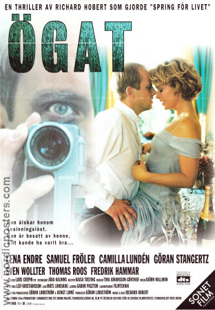 Ögat 1998 movie poster Lena Endre Samuel Fröler Camilla Lundén Richard Hobert
