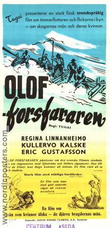 Intohimon vallassa 1947 movie poster Regina Linnanheimo Kullervo Kalske Eric Gustafson Teuvo Tulio Finland