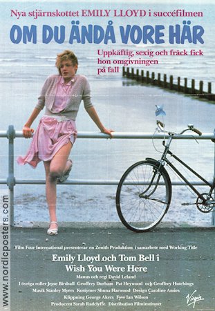 Wish You Were Here 1987 poster Emily Lloyd