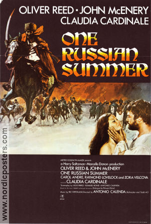 One Russian Summer 1973 poster Oliver Reed Antonio Calenda