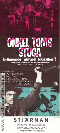 Onkel Toms Hütte 1965 movie poster John Kitzmiller Herbert Lom Olive Moorefield Géza von Radvanyi