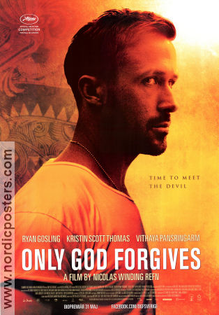 Only God Forgives 2013 poster Ryan Gosling Nicolas Winding Refn