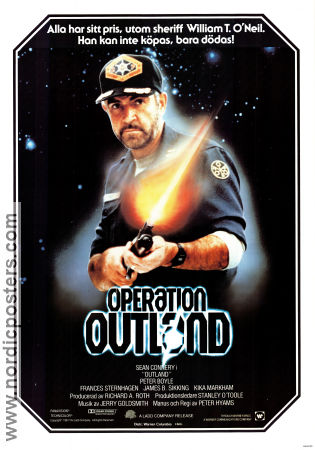 Outland 1981 poster Sean Connery Peter Hyams