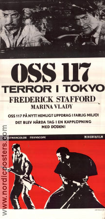 Atout coeur a Tokyo pour OSS 117 1966 poster Frederick Stafford Michel Boisrond