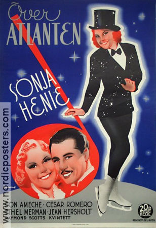 Happy Landing 1938 movie poster Sonja Henie Don Ameche Roy Del Ruth