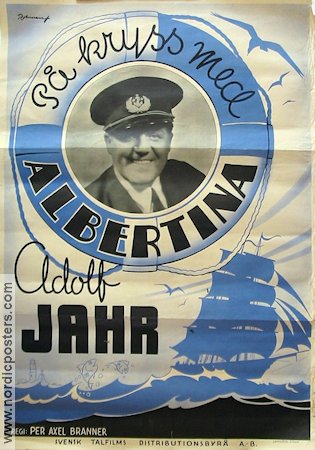 A Cruise in the Albertina 1938 poster Adolf Jahr Per-Axel Branner