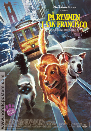 Homeward Bound II: Lost in San Francisco 1996 poster Michael J Fox David R Ellis