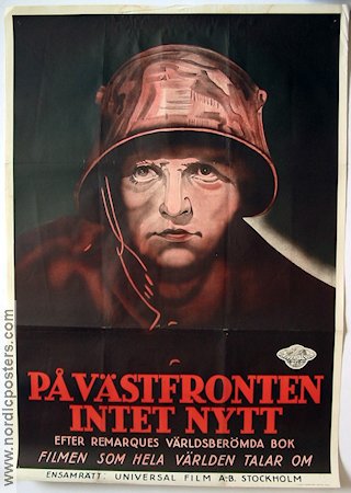 All Quiet on the Western Front 1932 poster Lewis Milestone