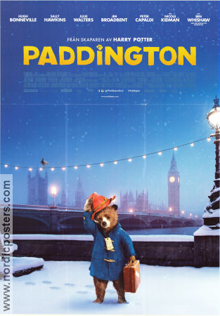 Paddington 2014 movie poster Hugh Bonneville Sally Hawkins Julie Walters Paul King