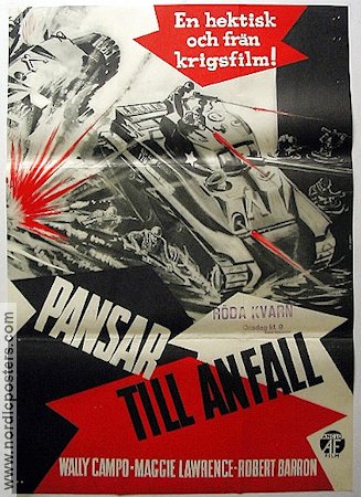 Tank Commandos 1959 movie poster Wally Campo War