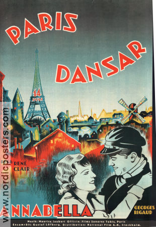 Quatorze Juillet 1933 poster Annabella René Clair