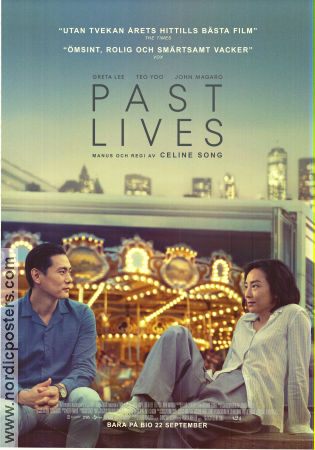 Past Lives 2023 movie poster Greta Lee Teo Yoo John Magaro Celine Song Country: Korea