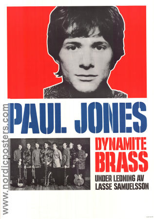 Paul Jones 1968 poster Dynamite Brass