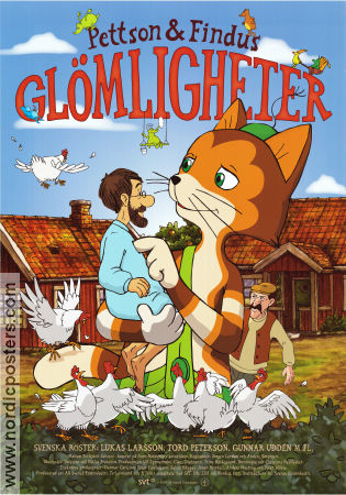 Pettson och Findus Glömligheter 2009 movie poster Per Pallesen Jörgen Lerdam Animation