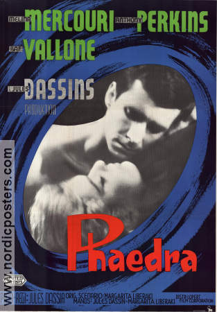 Phaedra 1961 poster Melina Mercouri