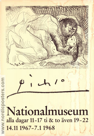Picasso Nationalmuseum 1967 poster Find more: Museum