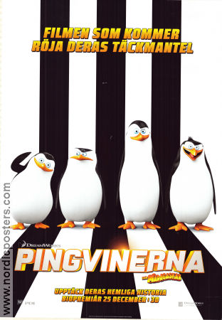 Penguins of Madagascar 2014 movie poster Tom McGrath Eric Darnell Animation