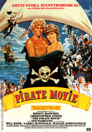 The Pirate Movie 1982 poster Kristy McNichol Ken Annakin