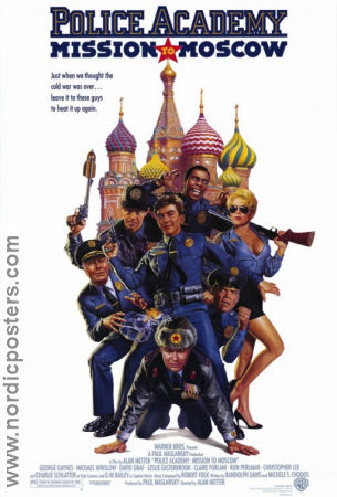 Police Academy: Mission to Moscow 1994 movie poster George Gaynes Find more: Police Academy Russia Police and thieves