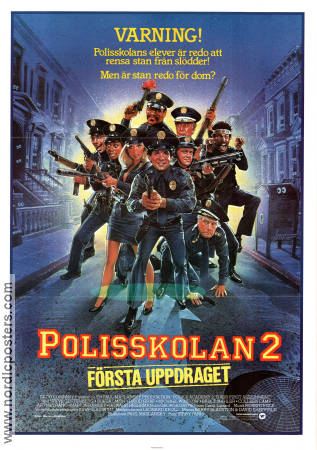 Police Academy 2: Their First Assignment 1985 poster Steve Guttenberg Jerry Paris