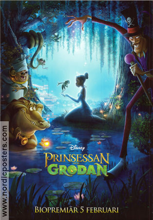 The Princess and the Frog 2009 movie poster Anika Noni Rose Ron Clements Animation