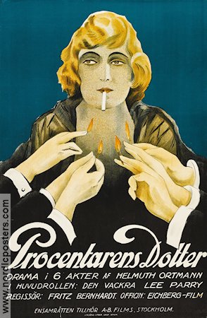 Das Strassenmädchen von Berlin 1922 movie poster Lee Parry Fritz Bernhardt