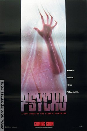 Psycho 1998 1998 movie poster Anne Heche Viggo Mortensen Gus Van Sant