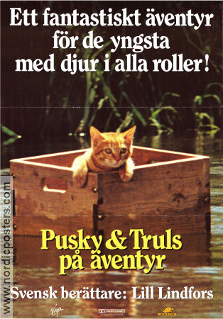 Koneko monogatari 1986 movie poster Lill Lindfors Masanori Hata Cats